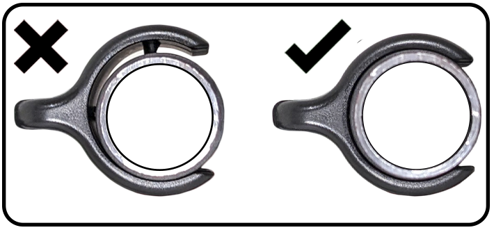 Colocación del anclaje del respaldo